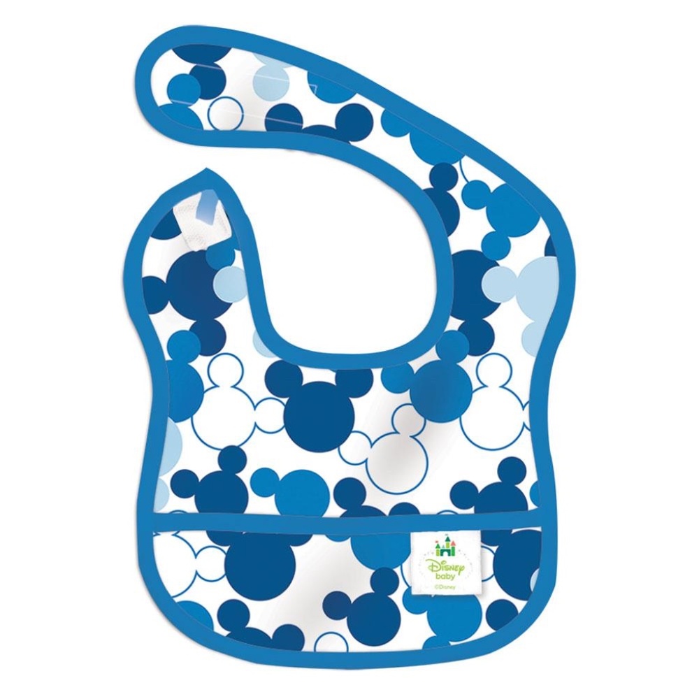 Bumkins Waterproof Starter Bib: Disney Mickey Icon - Retired Print